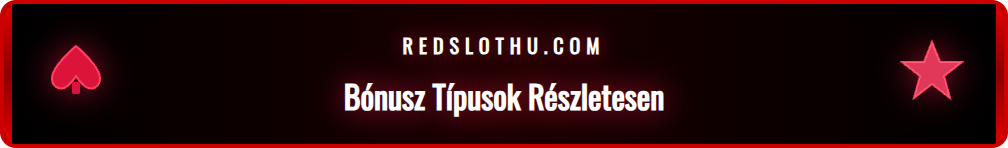 Egy kép, amely a különféle online kaszinó bónuszokat mutatja be.