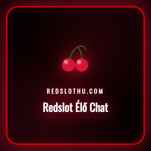 Egy Redslot felhasználó éppen az élő chat funkciót használja segítségkéréshez a laptopján.