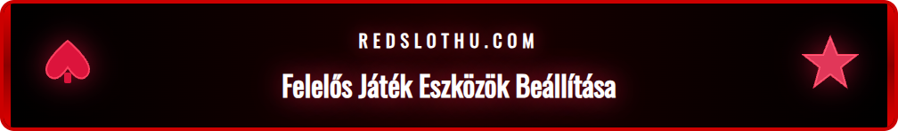 Egy felhasználó a Redslot felületén beállítja a napi befizetési limitet a fiókjában.
