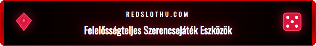 Grafikon a Redslot felelősségteljes szerencsejáték eszközeiről.