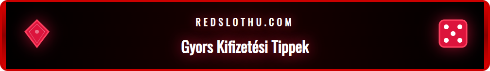 Grafikon a Redslot kifizetési módok sebességének összehasonlításáról.