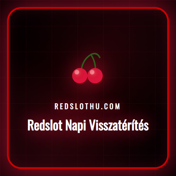 Egy játékos a Redslot felületét nézi telefonon a napi bónuszok mellett.