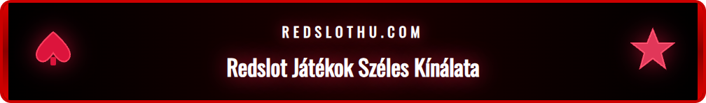 A Redslot platform változatos nyerőgép kínálata egy táblagépen.