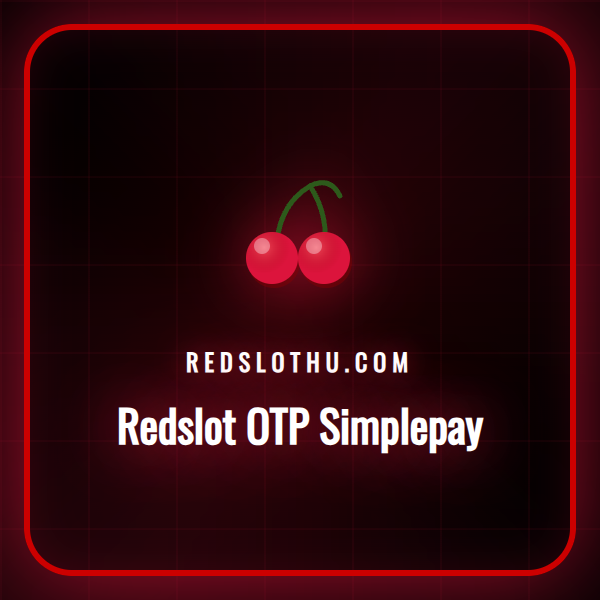 Felhasználó éppen Redslot OTP Simplepay fizetést hajt végre laptopon.