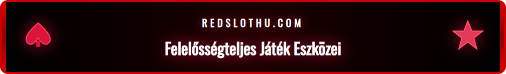 A Redslot felelősségteljes játék eszközeit bemutató grafikon.