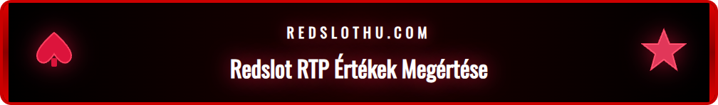 Infografika, amely százalékos arányokkal és ikonokkal magyarázza a Redslot RTP működését a játékosok számára.